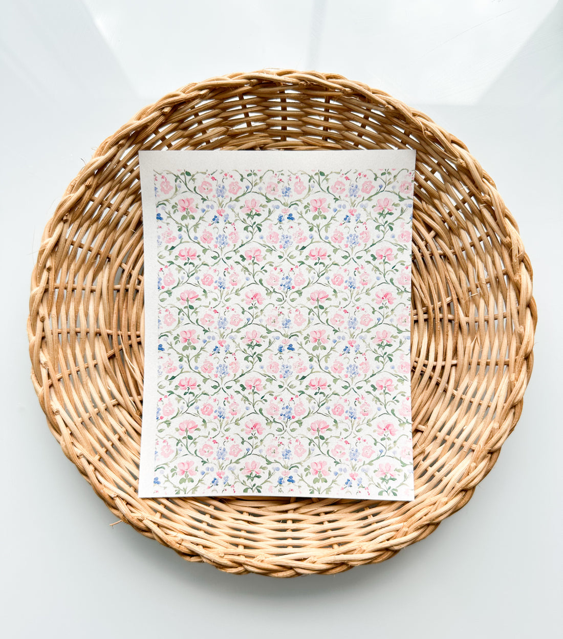 Charleston 5 Elegant Vines Transfer Paper