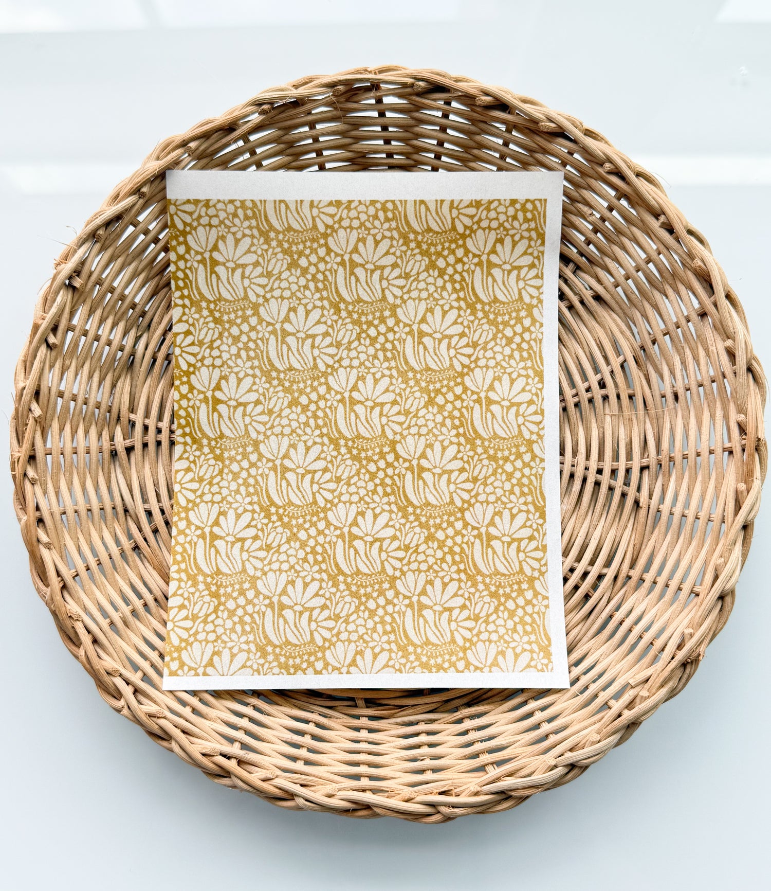 Earthy Bloom Transfer Paper