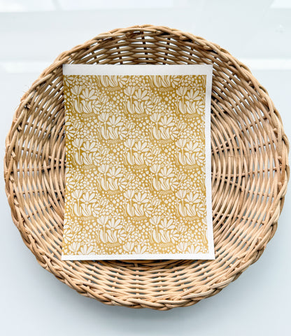 Earthy Bloom Transfer Paper