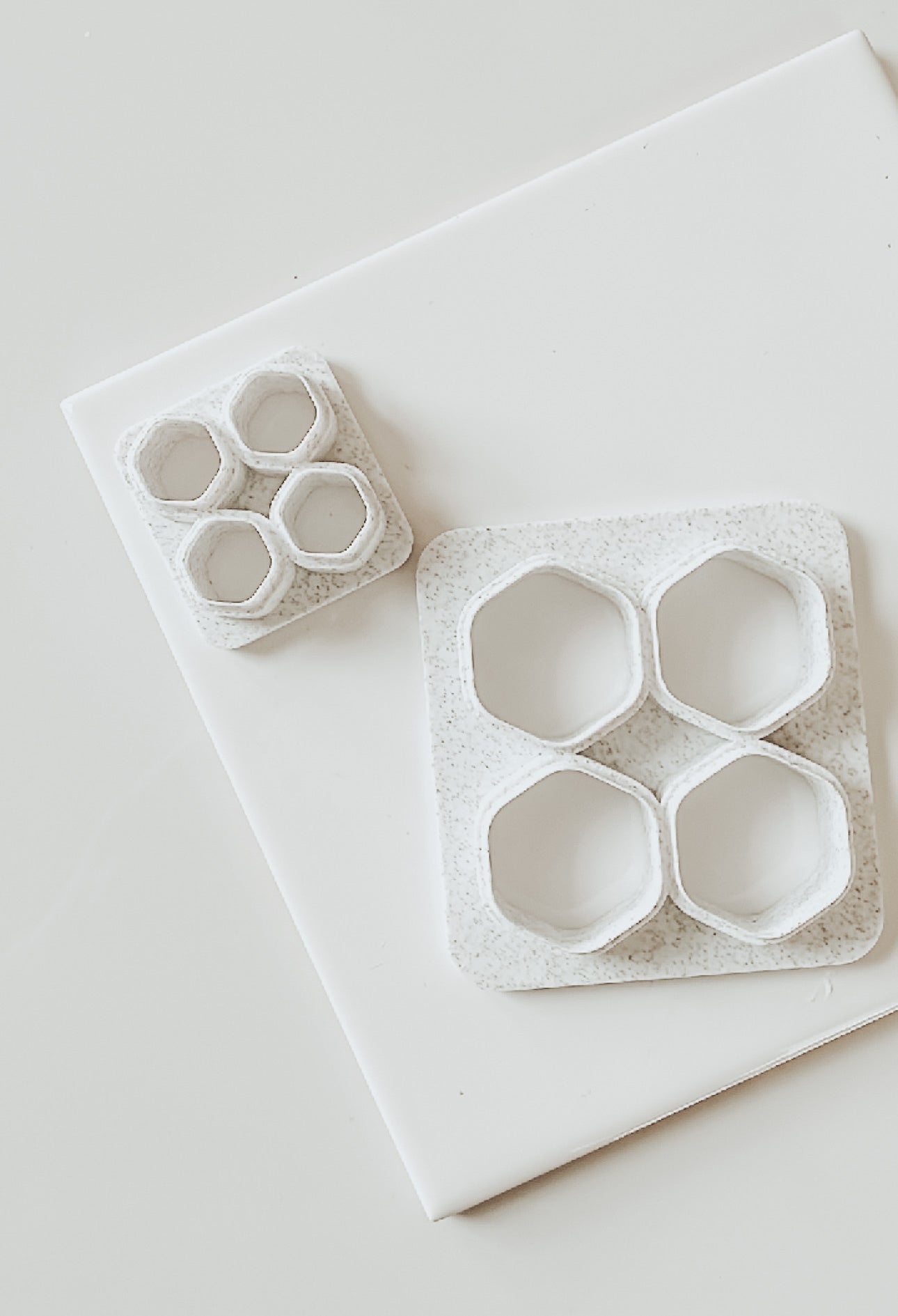 Basics Slab Clay Cutter - Soft Hexagon