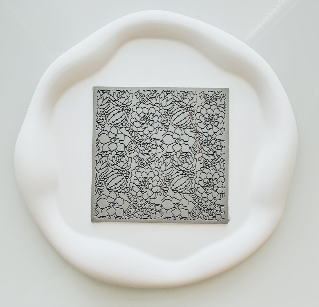 Succulent Texture Mat