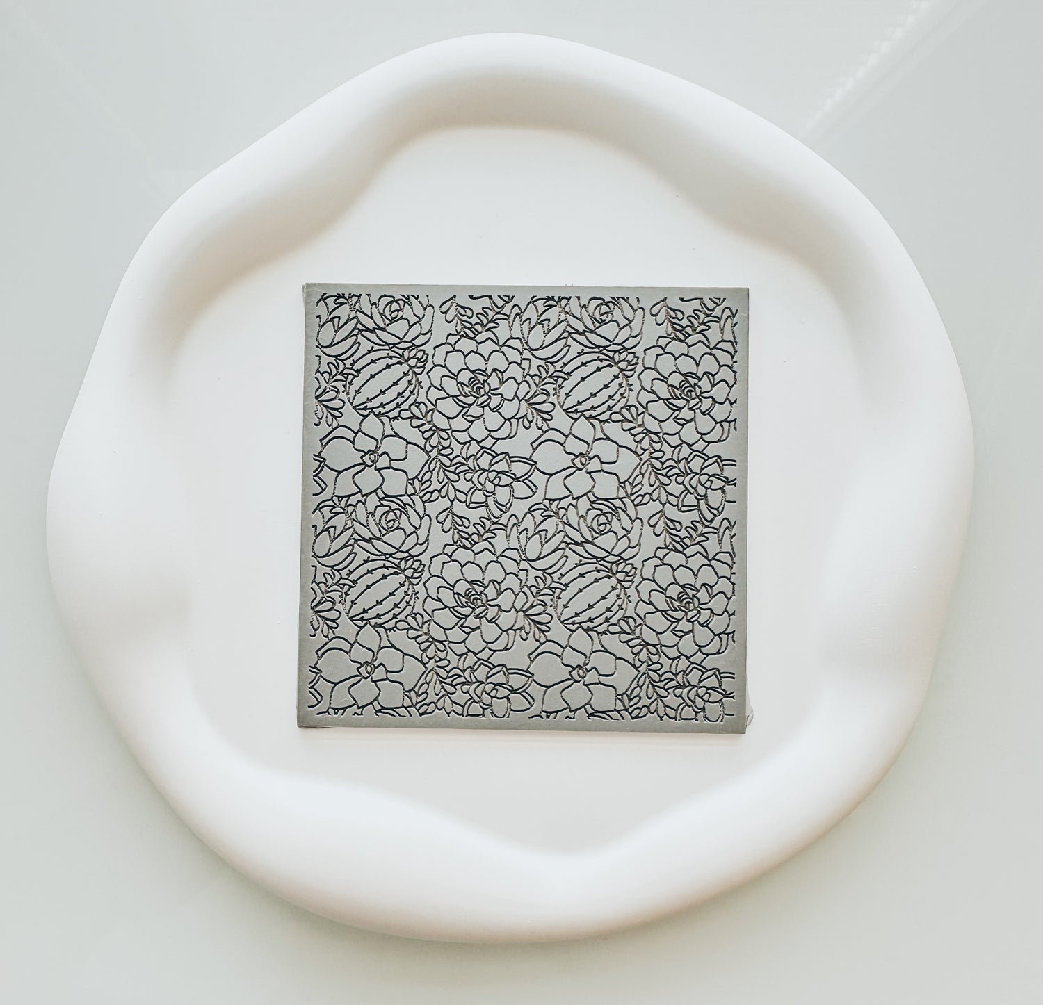 Succulent Texture Mat