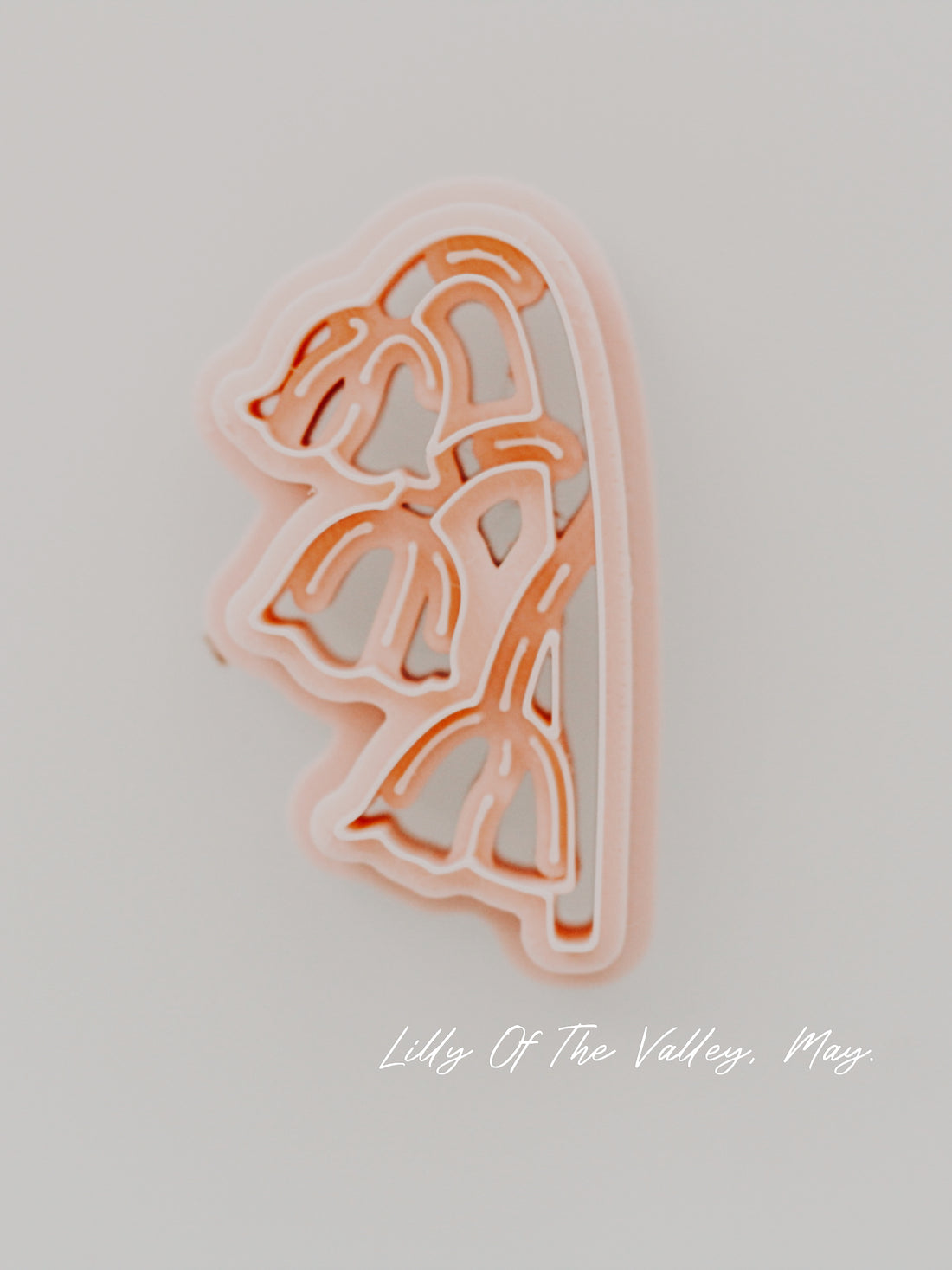 Lilly Of The Valley May Flower Clay Cutter