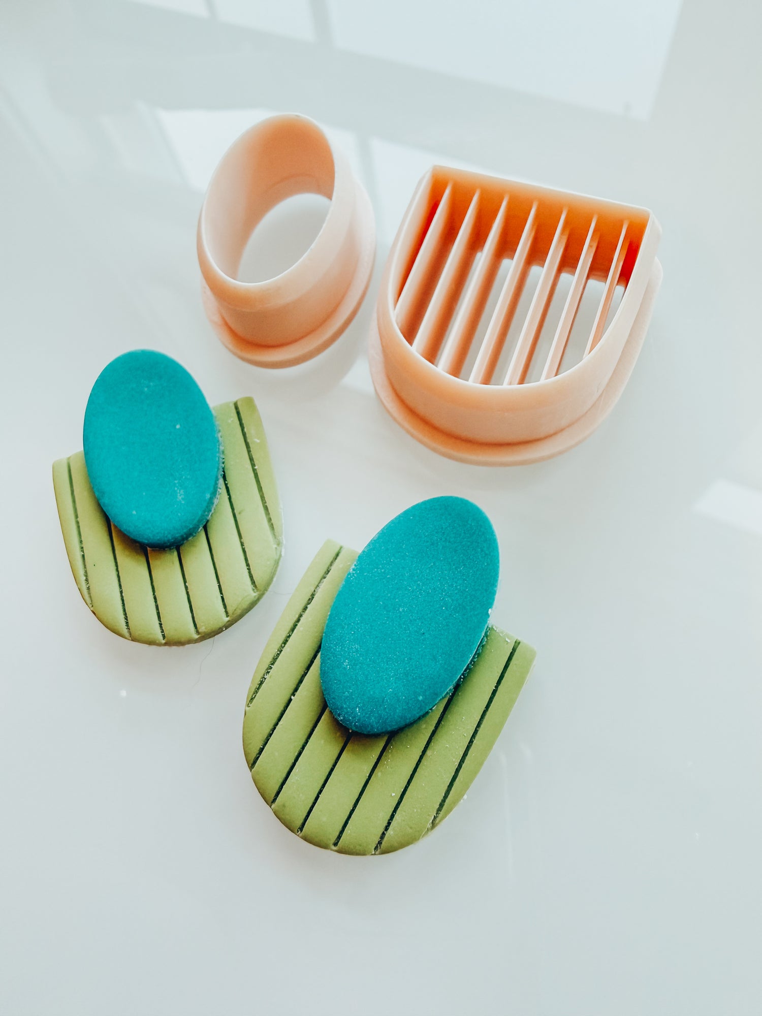 Clover 2 Piece Clay Earring Cutter Set