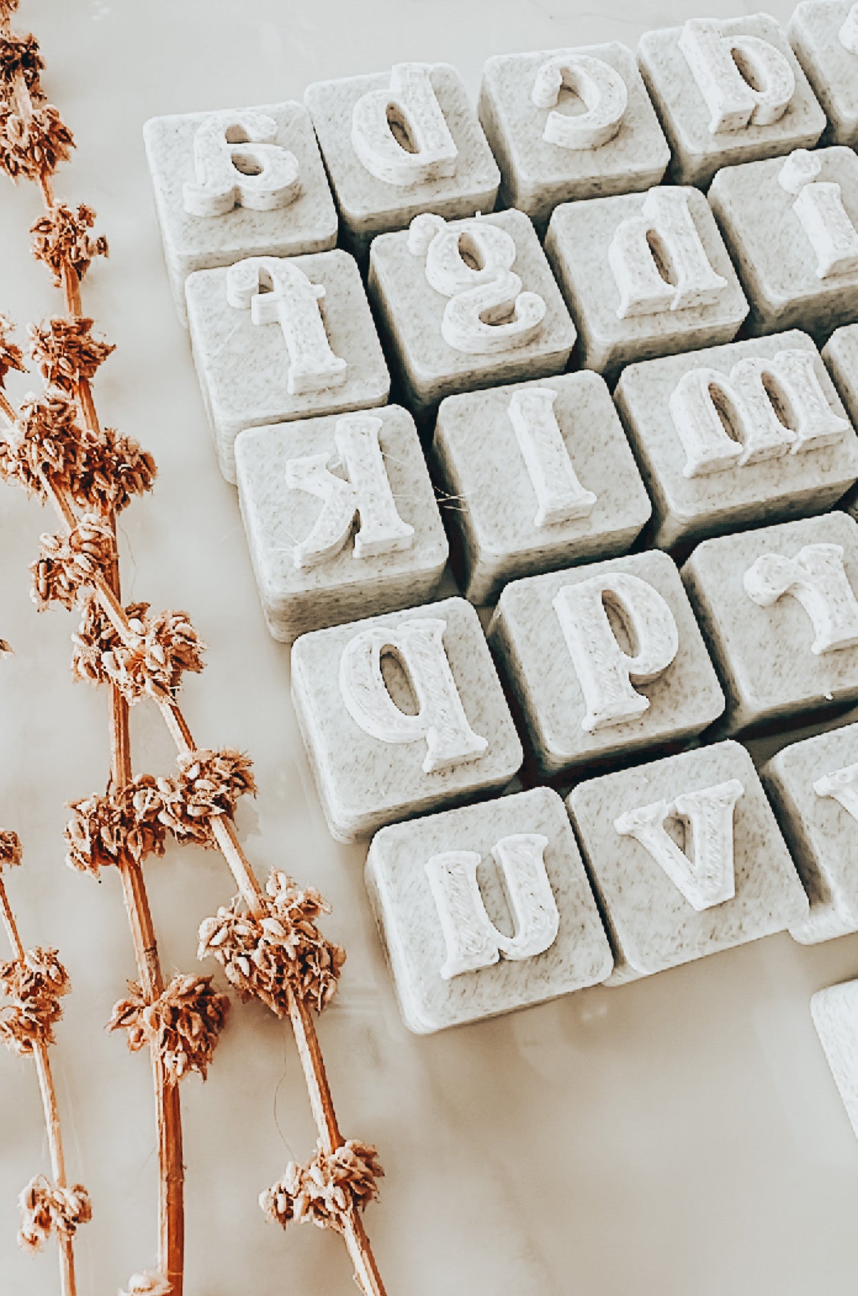 Boho Letter Stamps - 0.50"