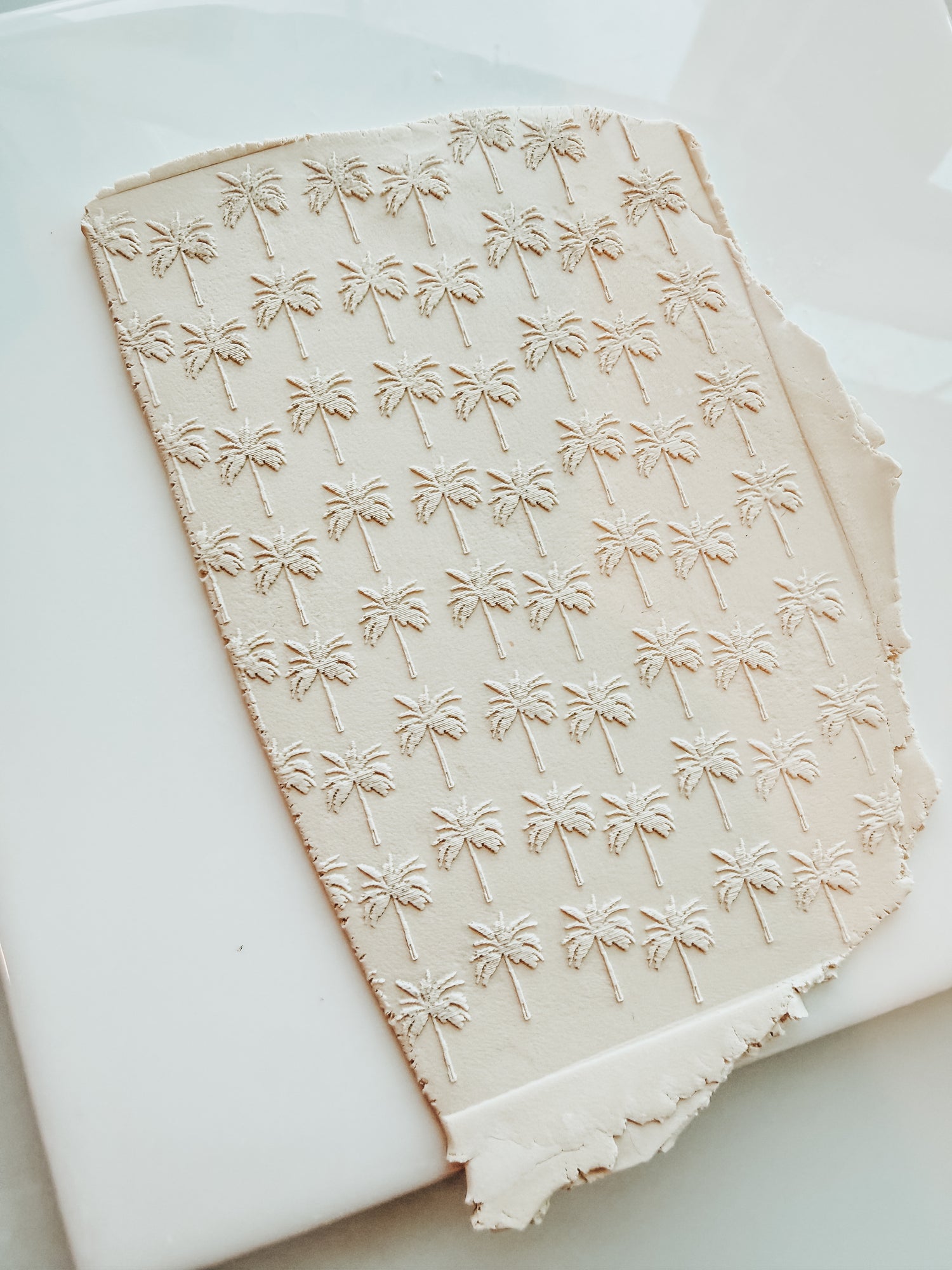 West Coast Palm Clay Texture Mat