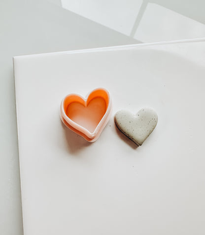 Heart Bead Clay Cutter