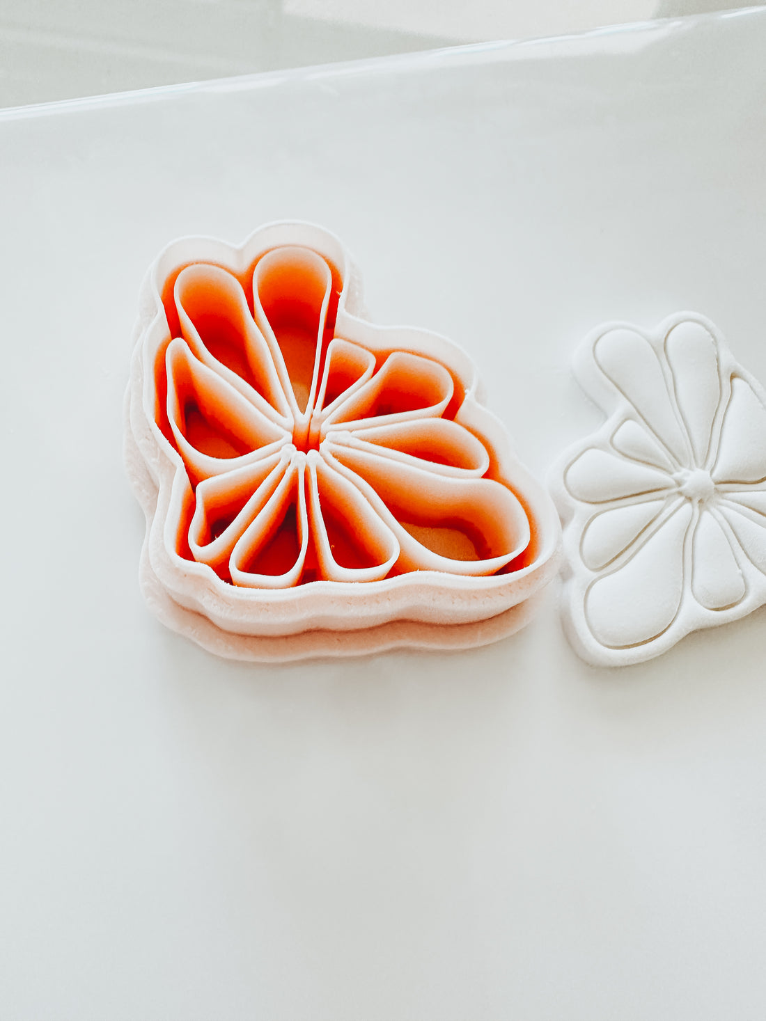 Papaya Matisse Flower Clay Cutter