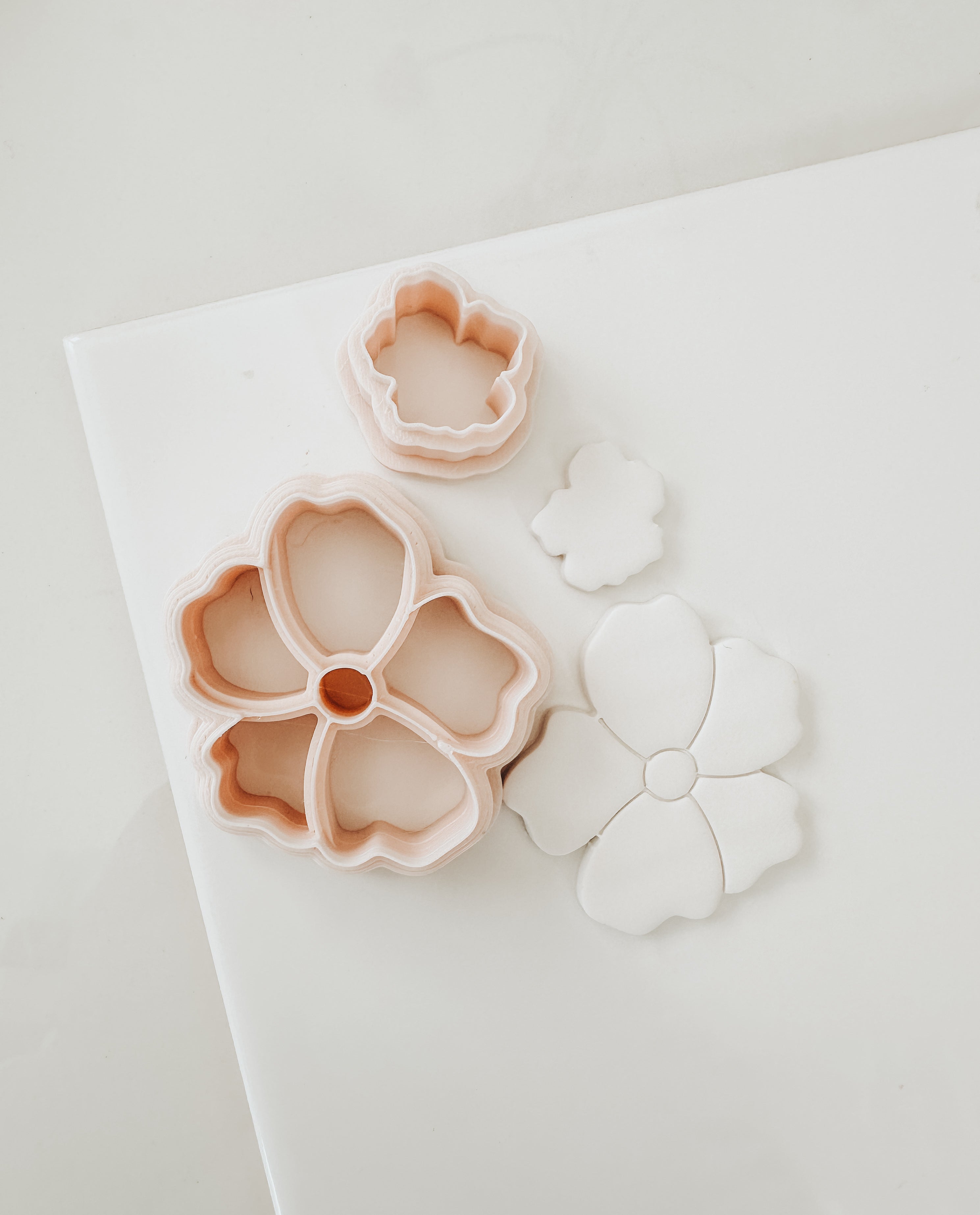 Joy Flower Clay Cutter 1.75” Total