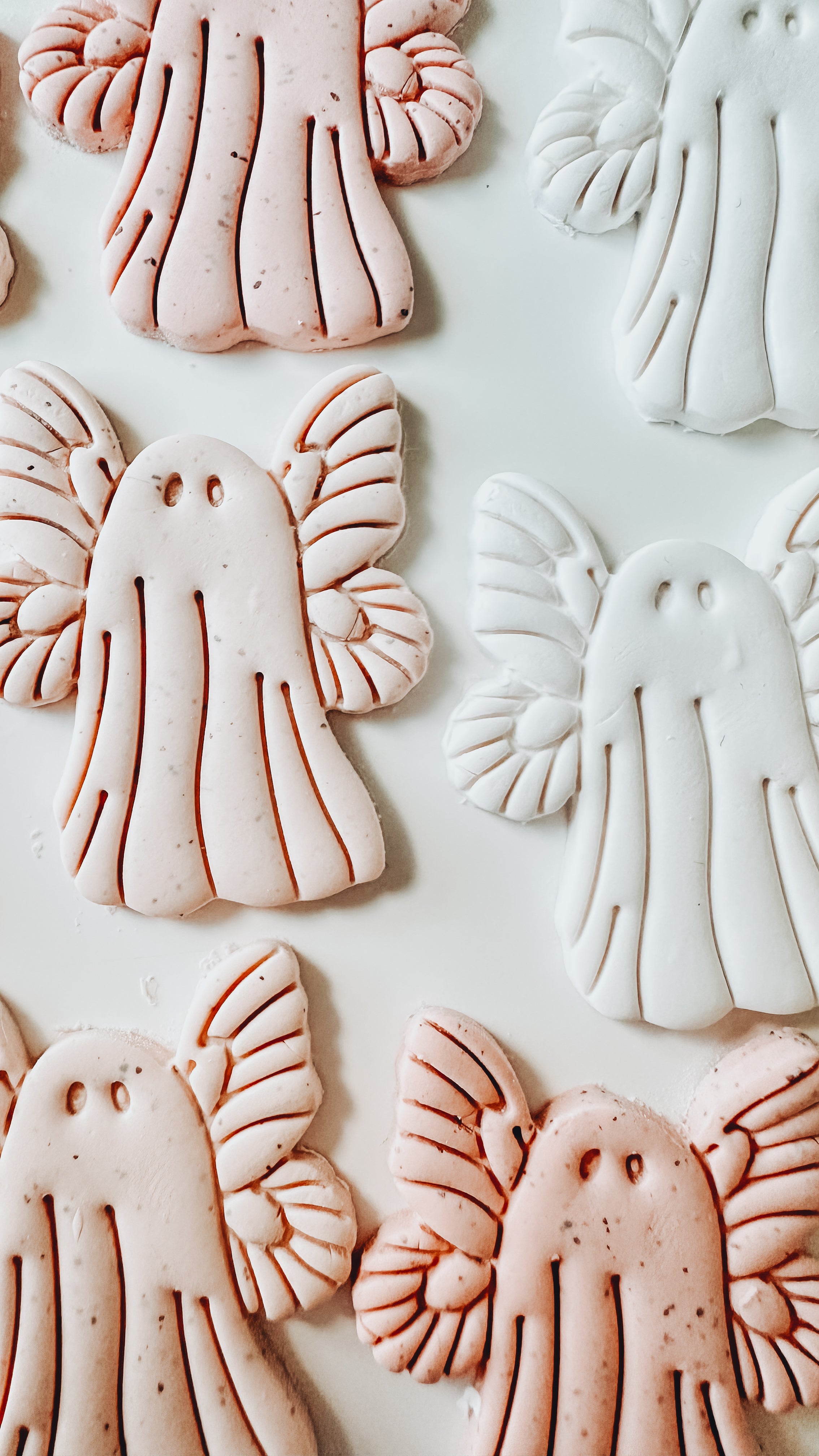Butterfly Ghosty Halloween Clay Cutters