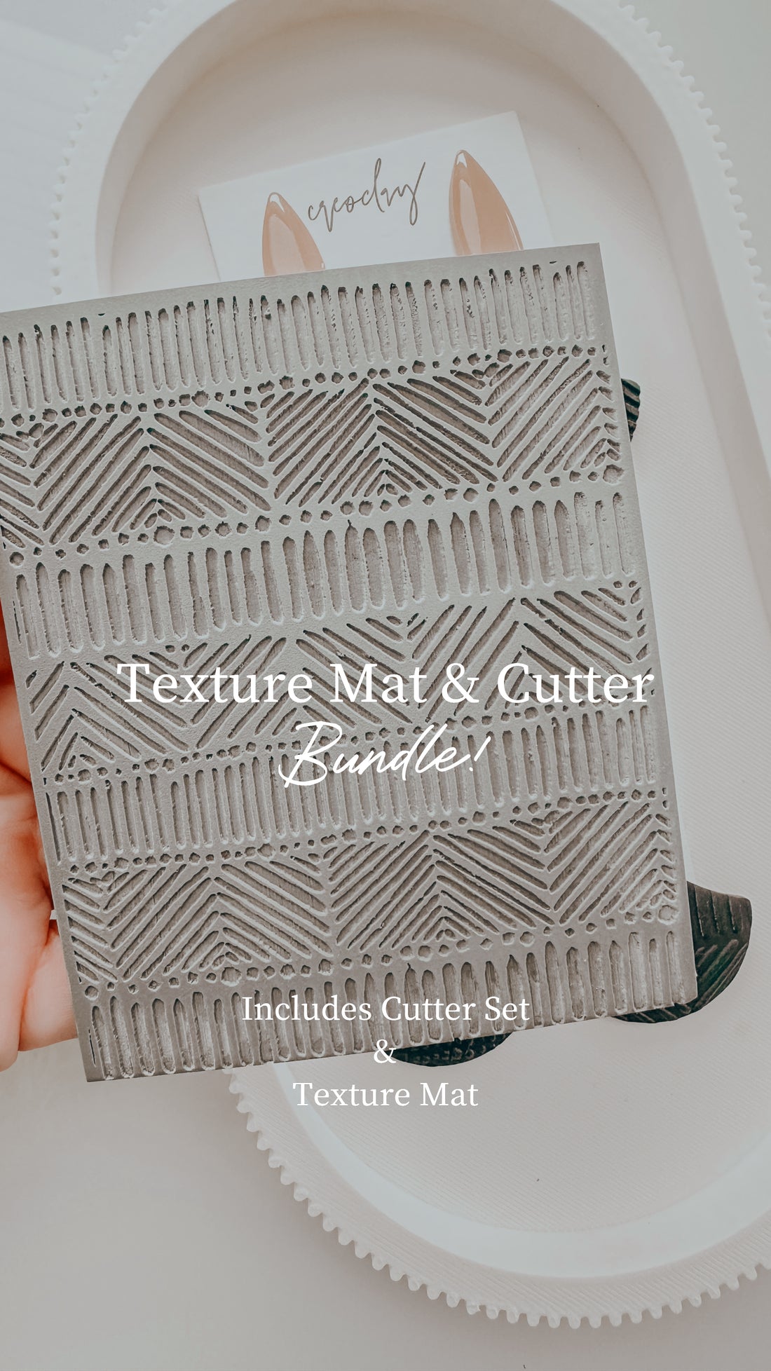 Texture Mat &amp; Cutter Set Bundle