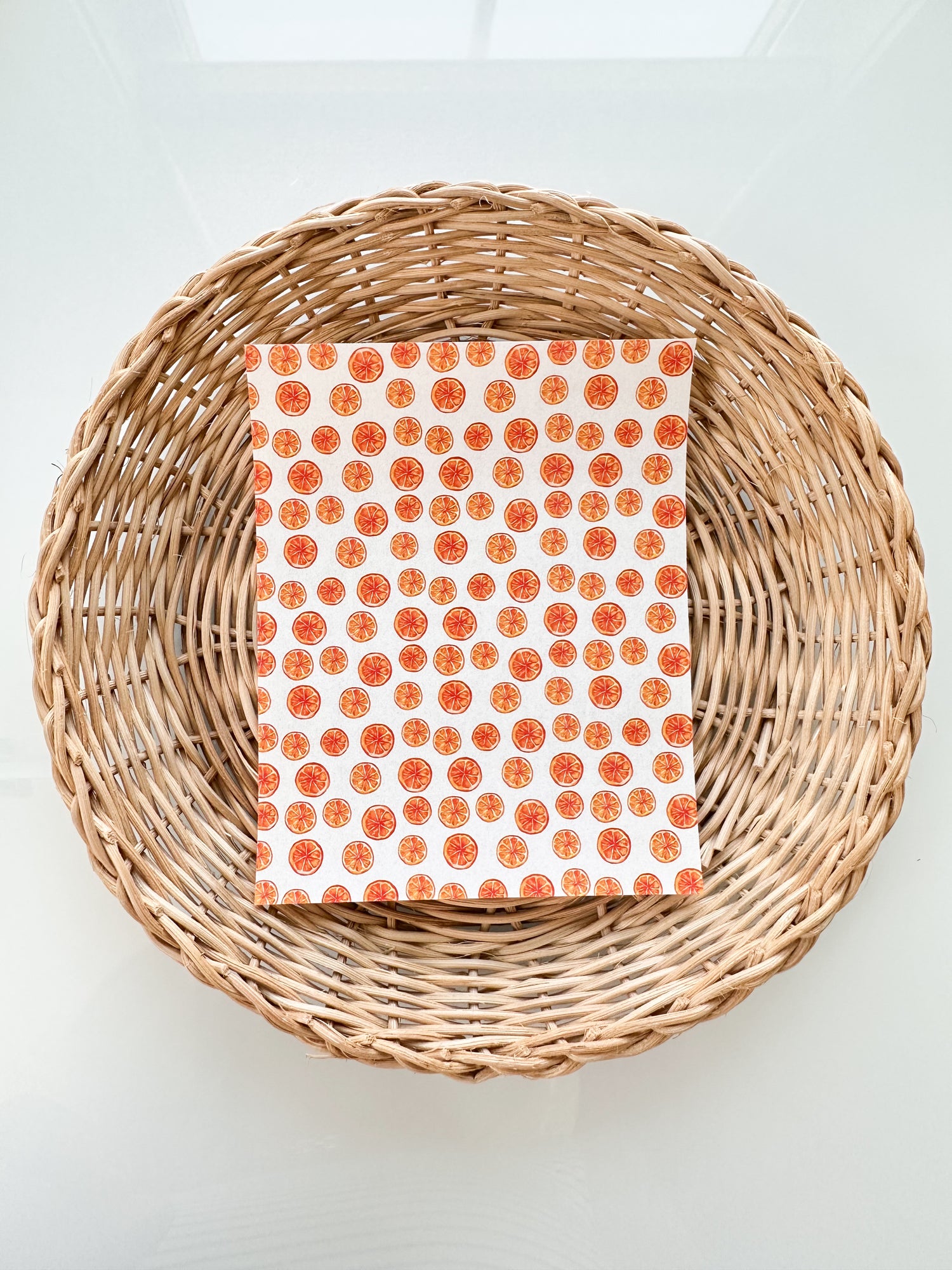 Summer 32 Orange Slice Transfer Paper