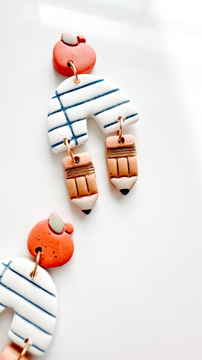 Pencil &amp; Paper Arch Set Teacher Clay Cutters