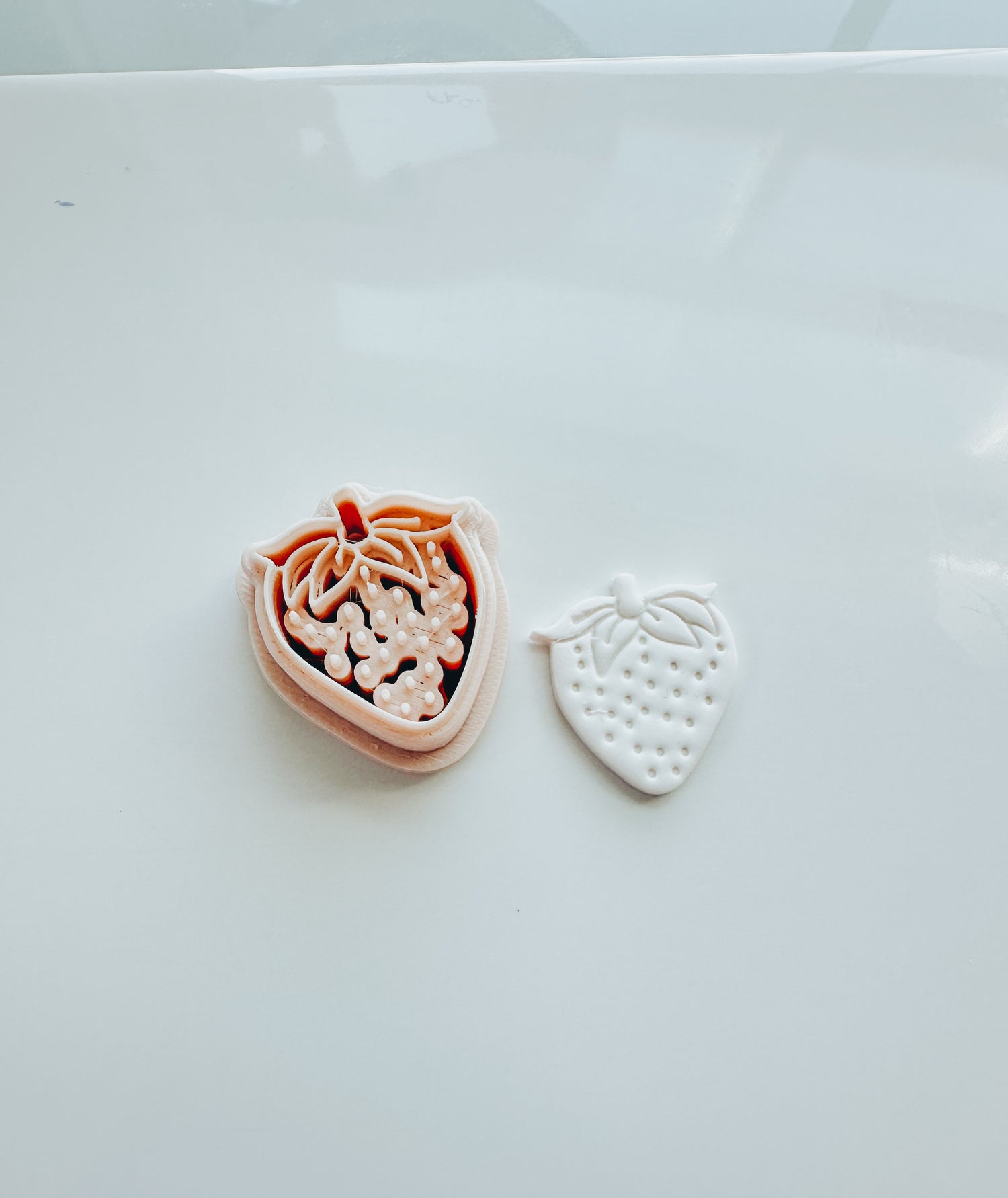 1.25 Inch Strawberry Press Clay Cutter