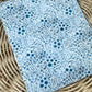 230 Painted Blue Floral Floral Transfer Paper