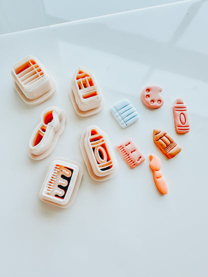 School Stud Pack School &amp; Teacher Clay Cutters