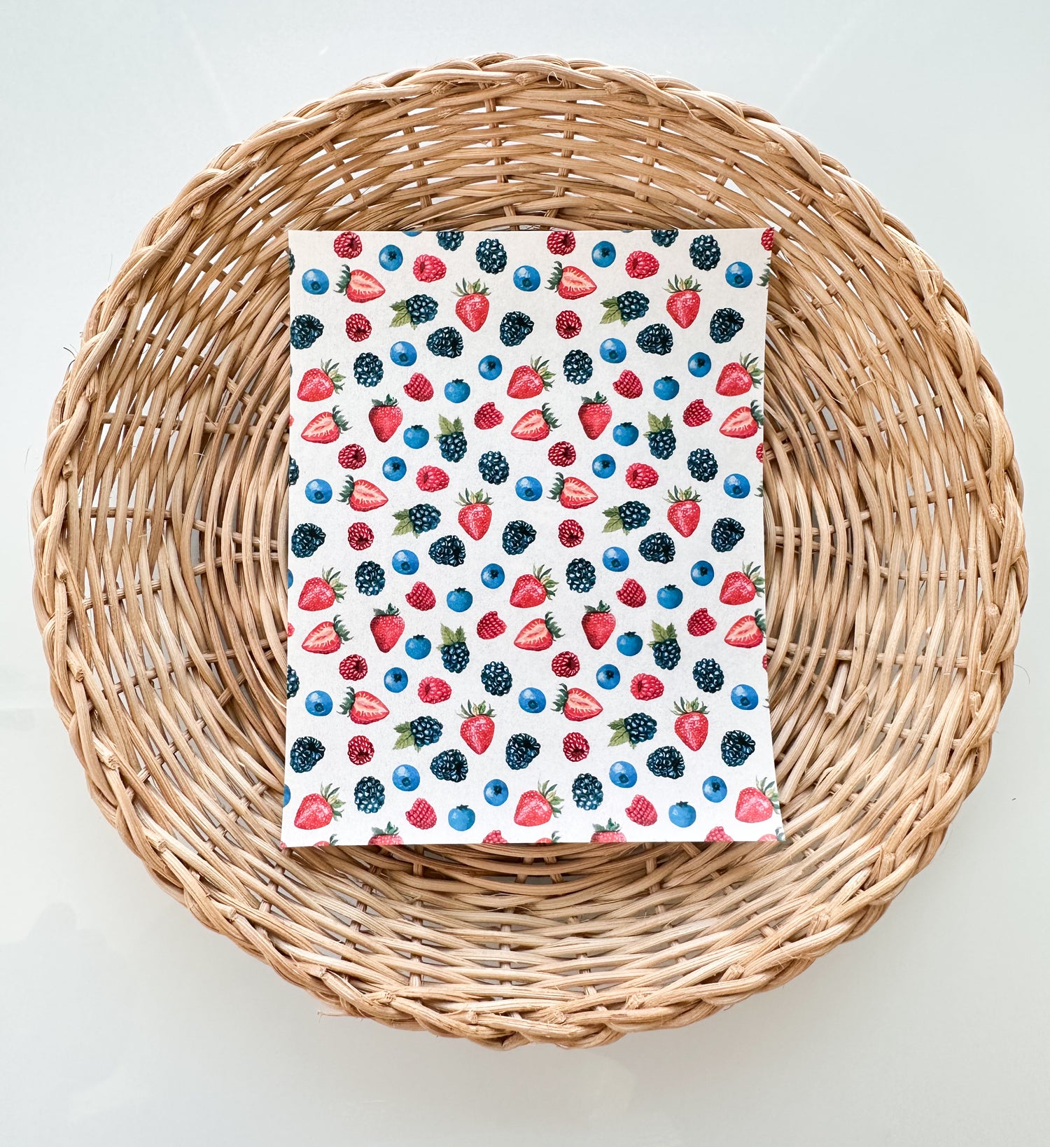 Summer 27 Summer Berries Transfer Paper