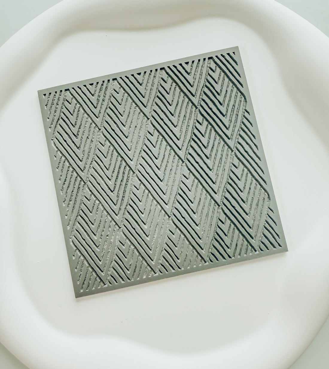 Stacked Diamond Texture Mat