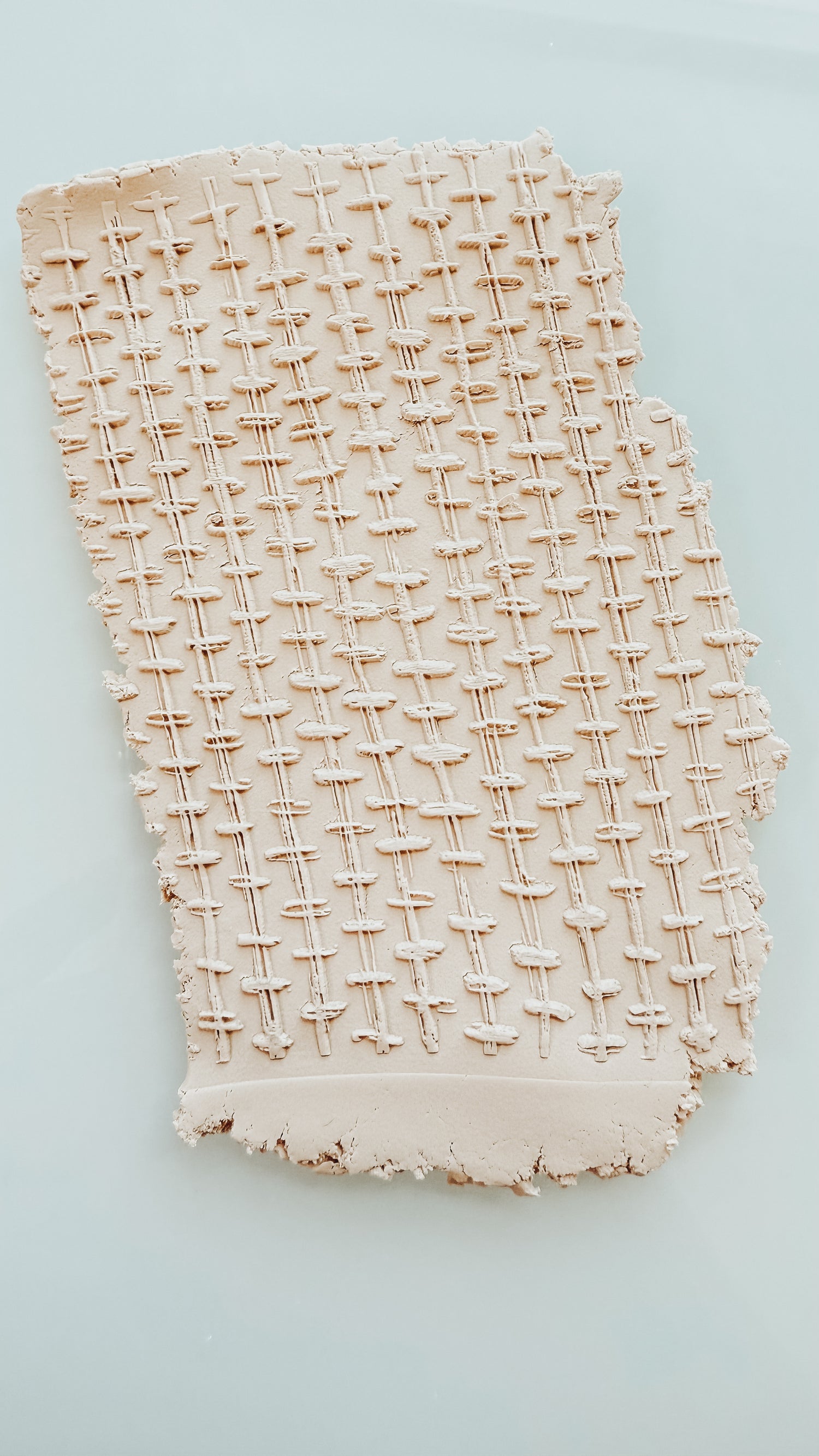 Organic Criss Cross Texture Mat