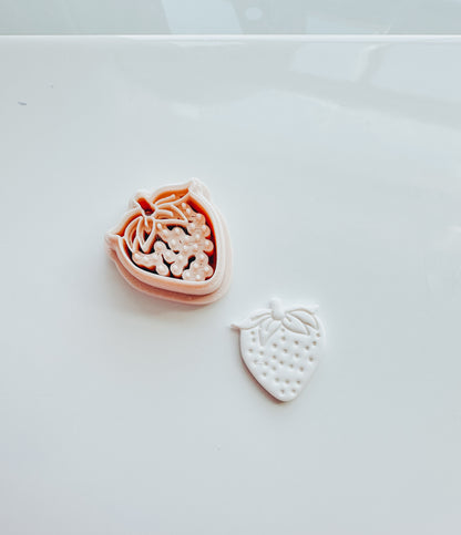 1.25 Inch Strawberry Press Clay Cutter