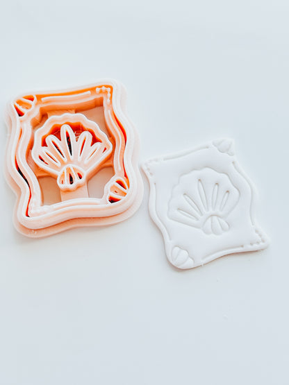 Bianca Shell Embossed Clay Cutter