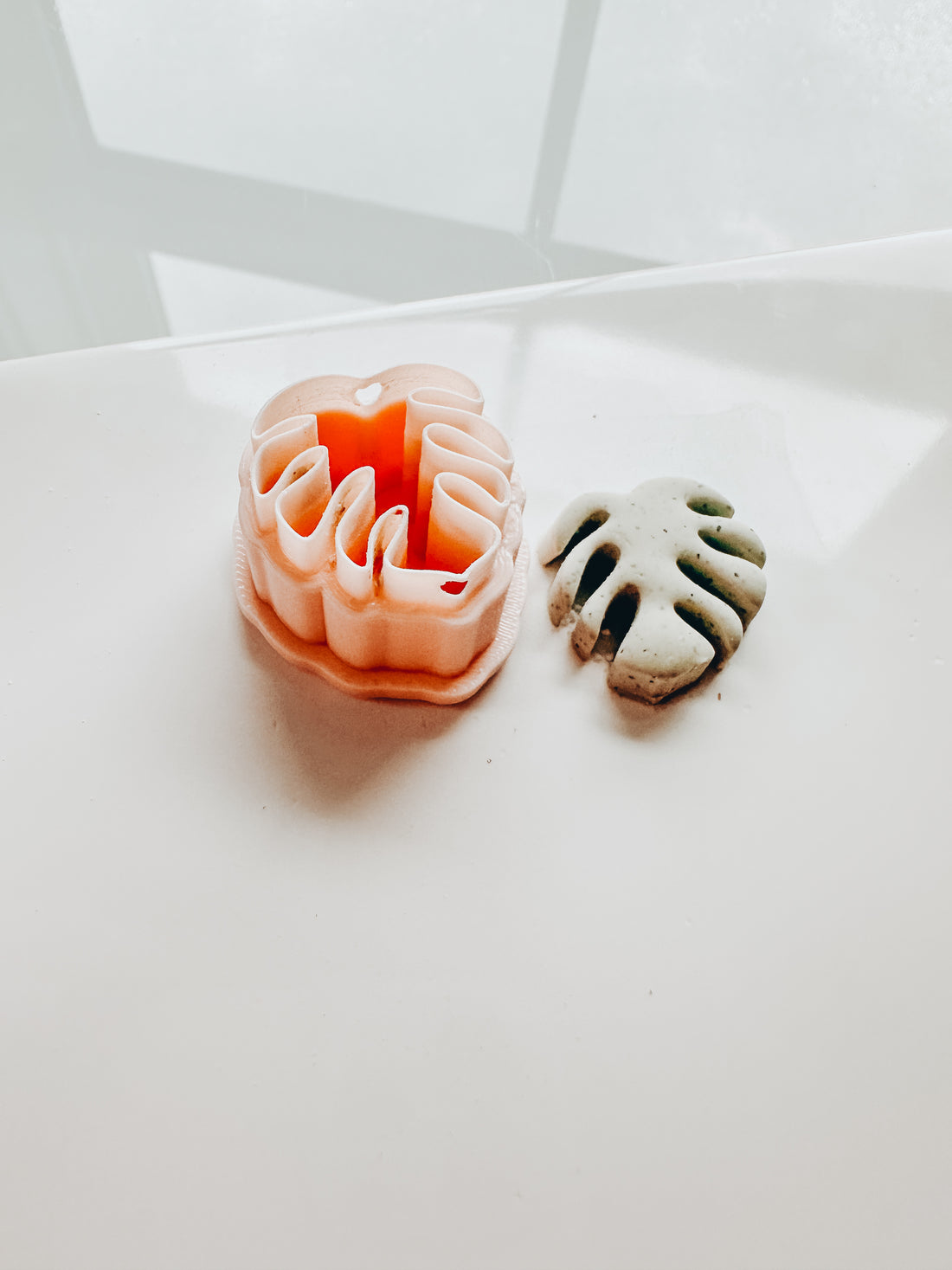 Monstera Bead Clay Cutter