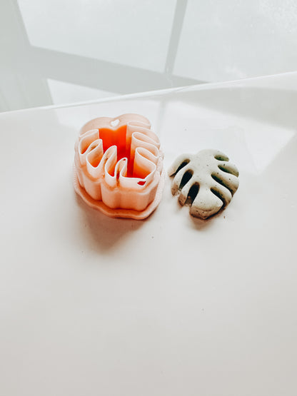 Monstera Bead Clay Cutter