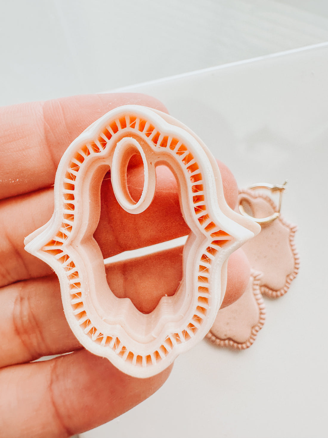 LARGE Charleston Charm 1 Clay Cutter 1.50 Inch