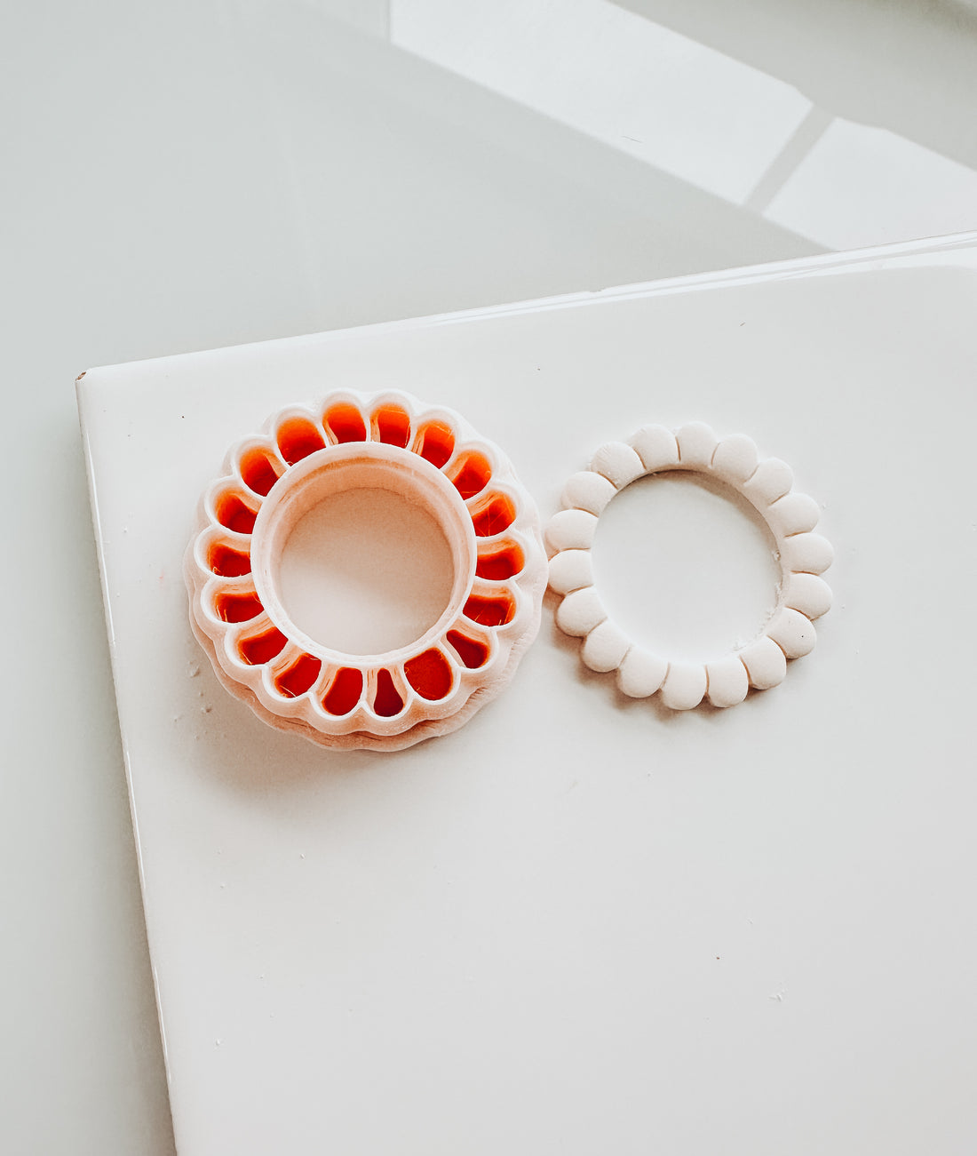 Scalloped Circle Clay Cutter