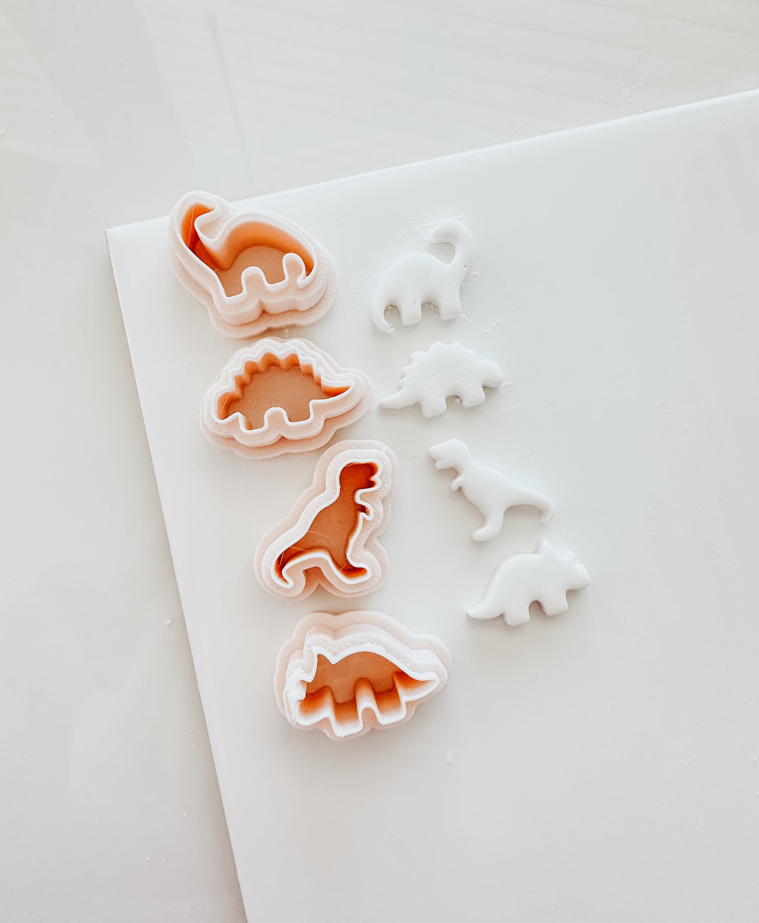 Dino Stud Clay Cutter Set Of 4