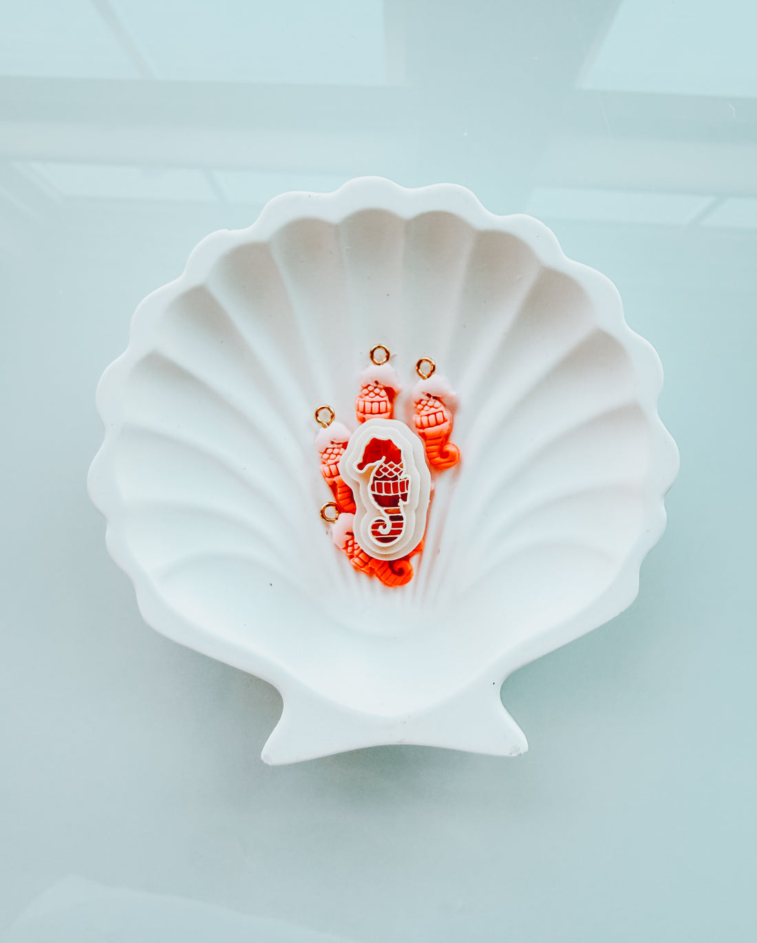 Mini Salty Seahorse Clay Charm Cutter