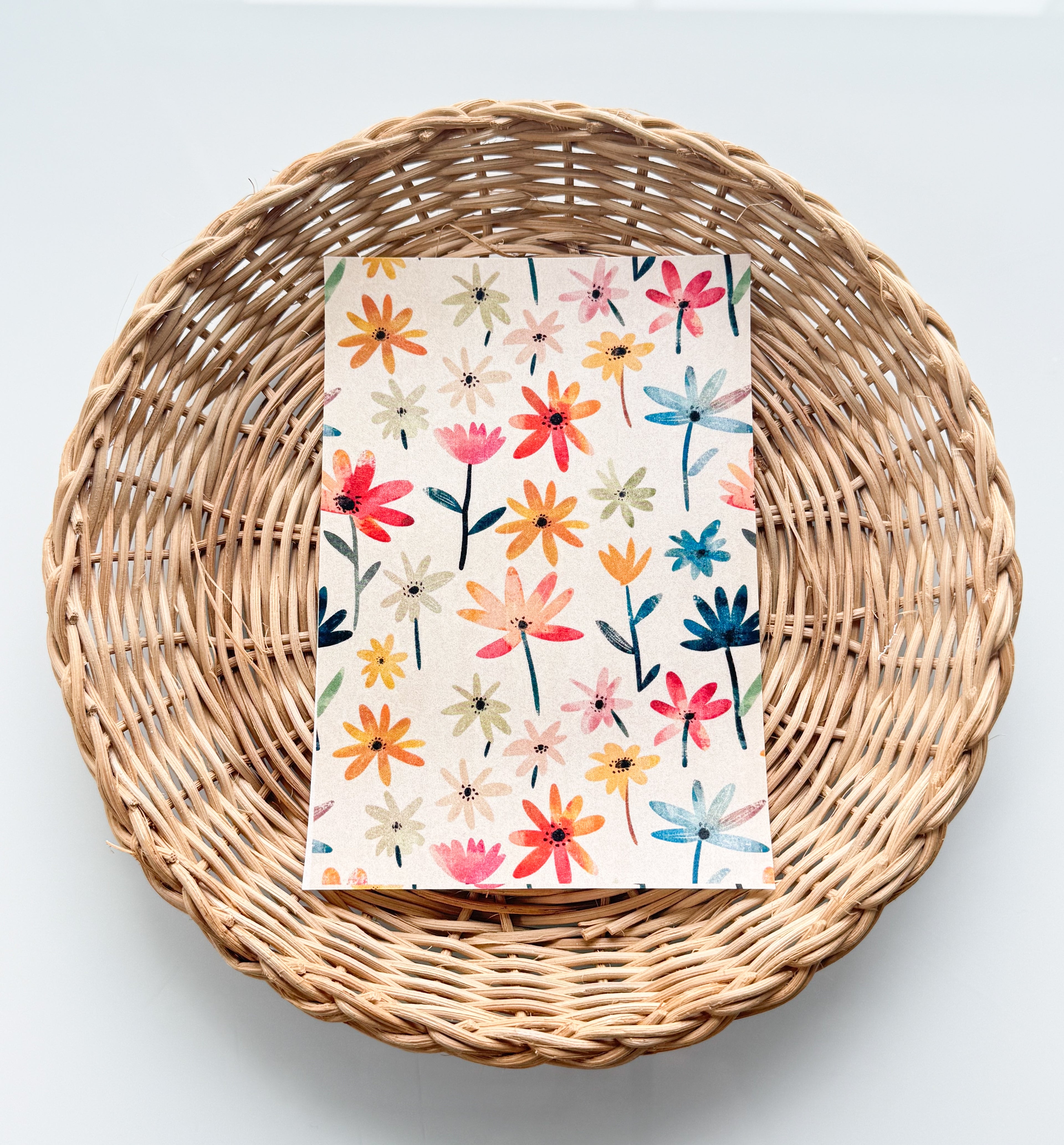 Bright Flower 1 Transfer Paper