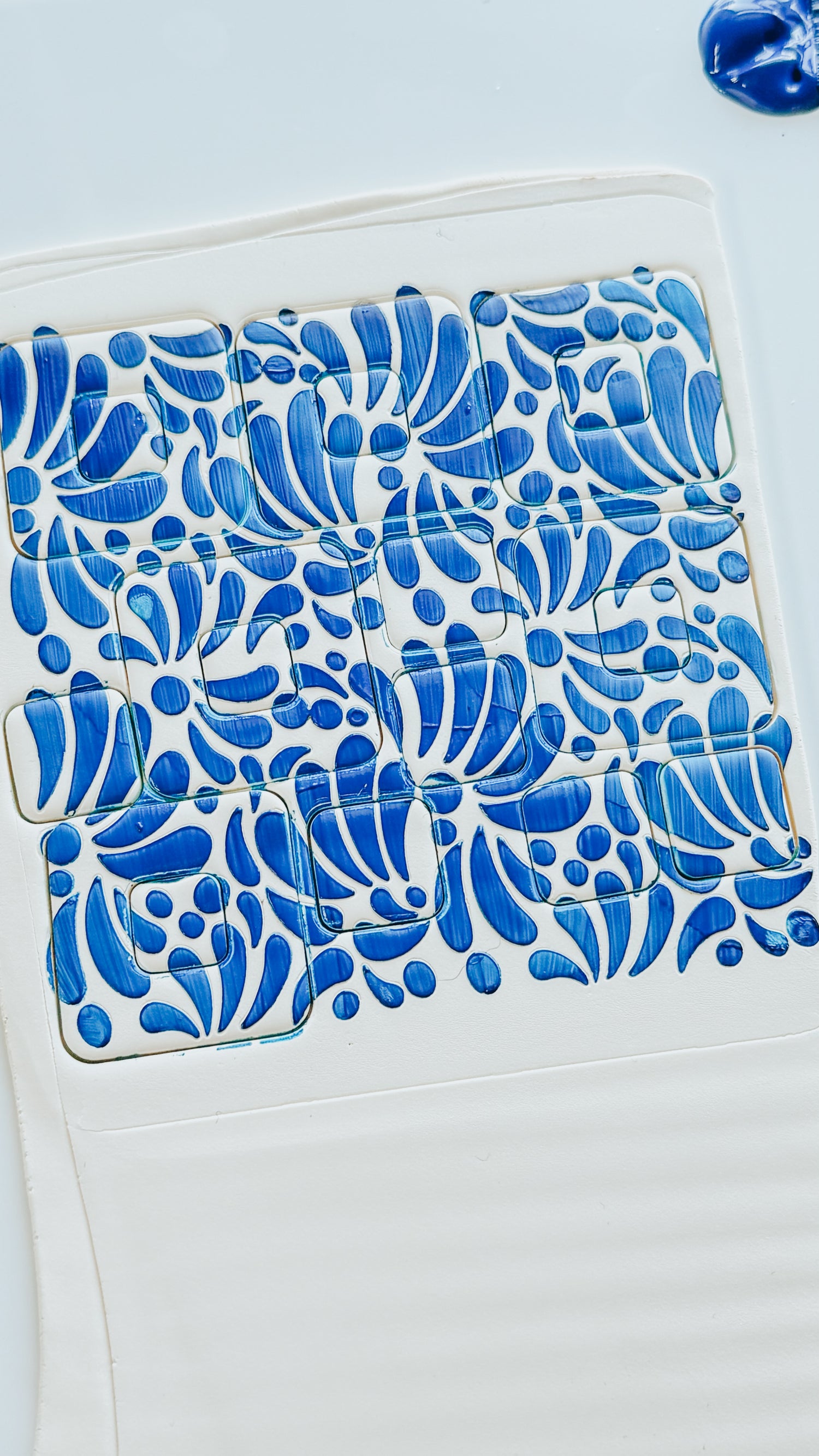 Spanish Talavera Stencil