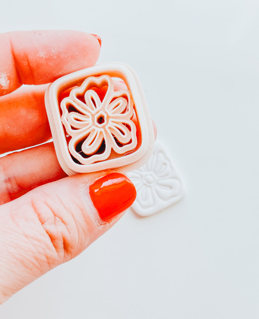 Sofia Flower Embossed Clay Cutter