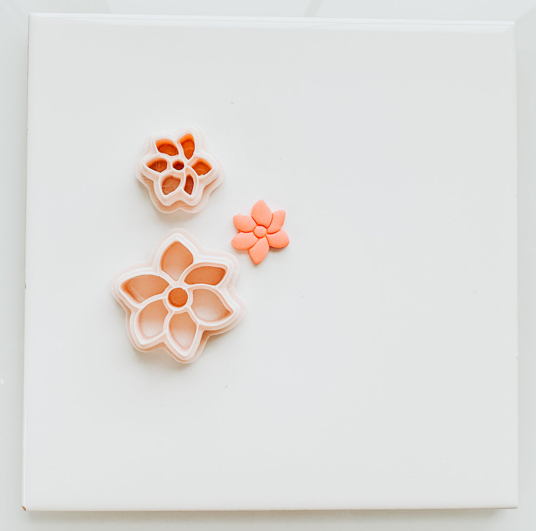 Tropical Flower Clay Cutter