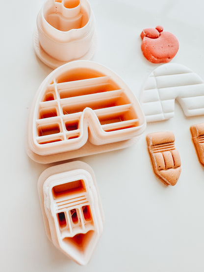 Pencil &amp; Paper Arch Set Teacher Clay Cutters