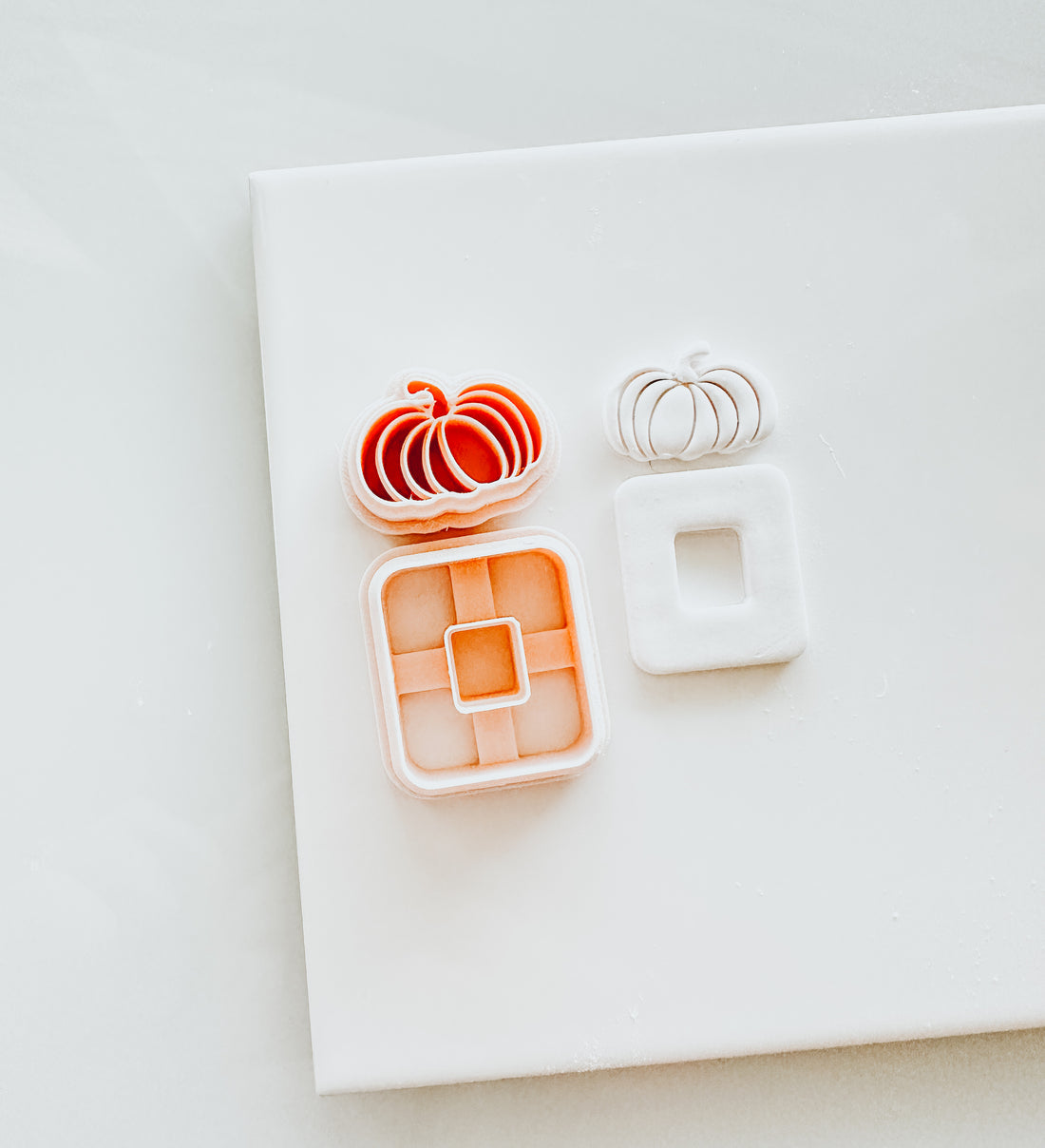 Pumpkin & Square Clay Cutter Set