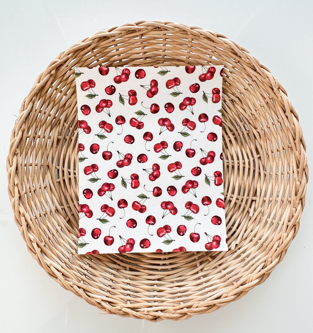 Summer 31 Cherries Transfer Paper