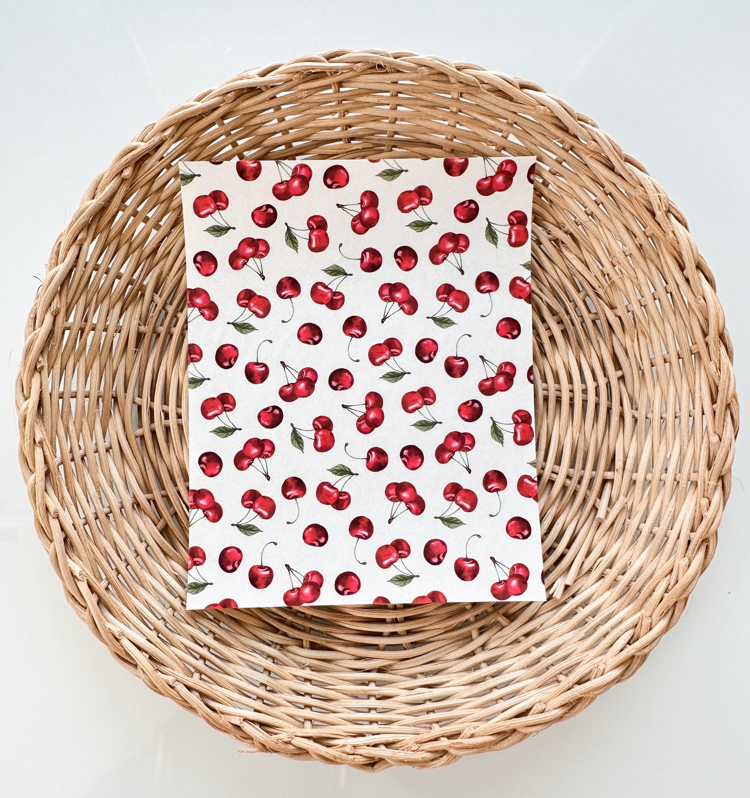 Summer 31 Cherries Transfer Paper