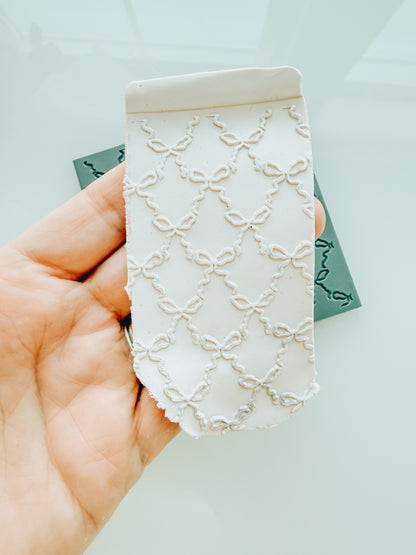 Ribbon Bows Texture Mat