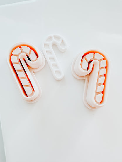 Hello Teddy Co. Candy Cane Clay Cutter