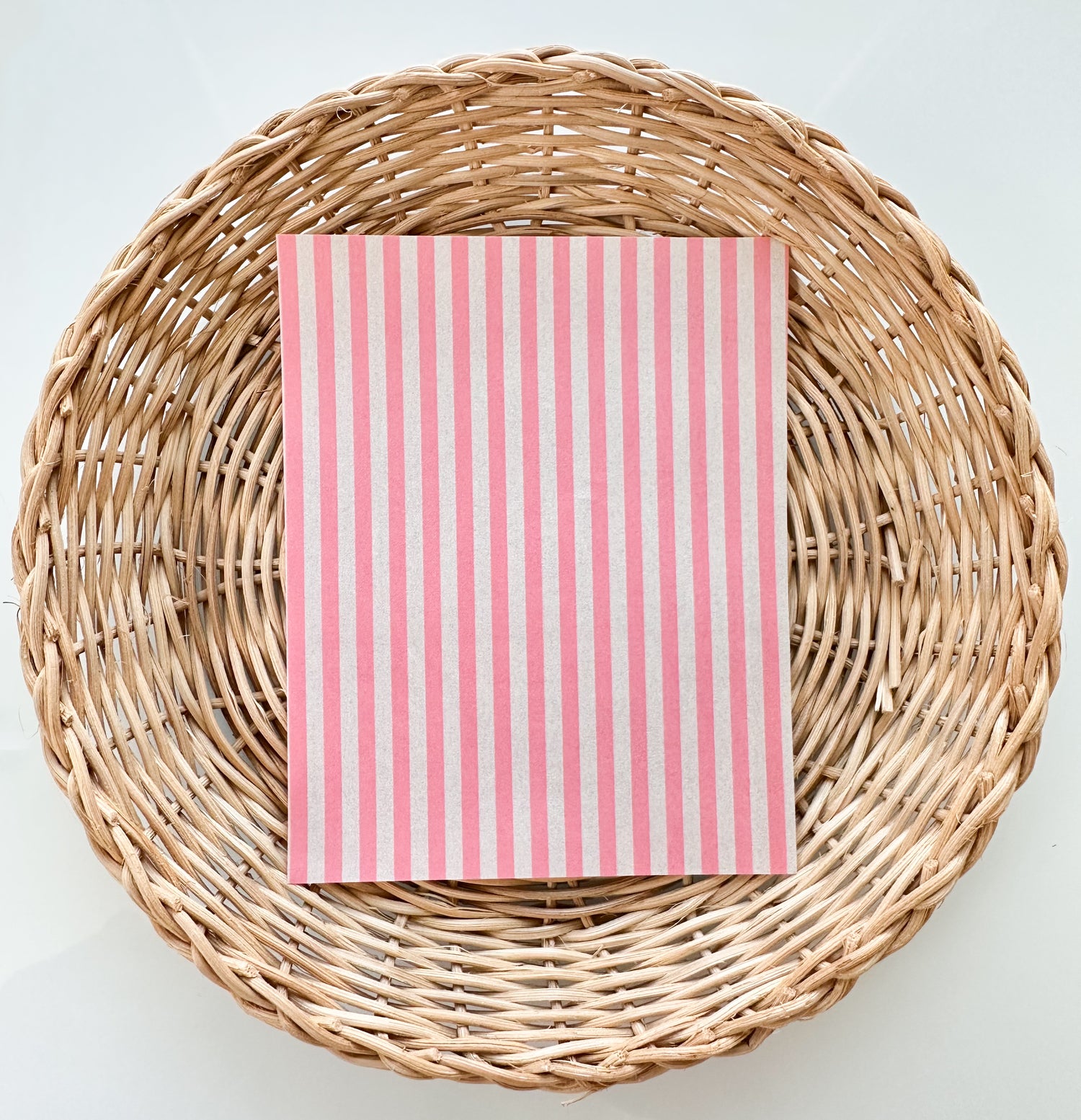 Summer 14 Summer Pink Stripes Transfer Paper