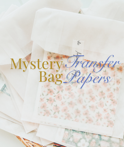 Mystery Bags! 15 Transfer Papers In Each Mystery Bag