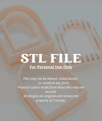 (Digital STL File Only) Basic Arch Magnet Cutter
