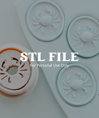 (Digital STL File Only) Full Press Crab Clay Cutter