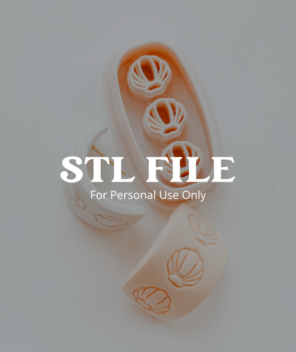 (Digital STL File Only) Shell Huggie Clay Cutter