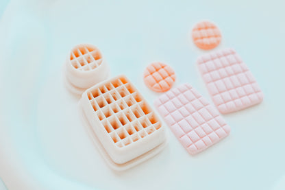Summer Picnic Checkered Clay Cutter Set