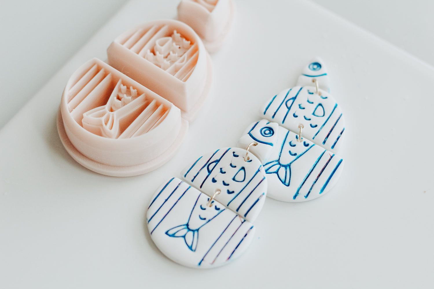 Kaia 3 Piece Fish Clay Cutter Set