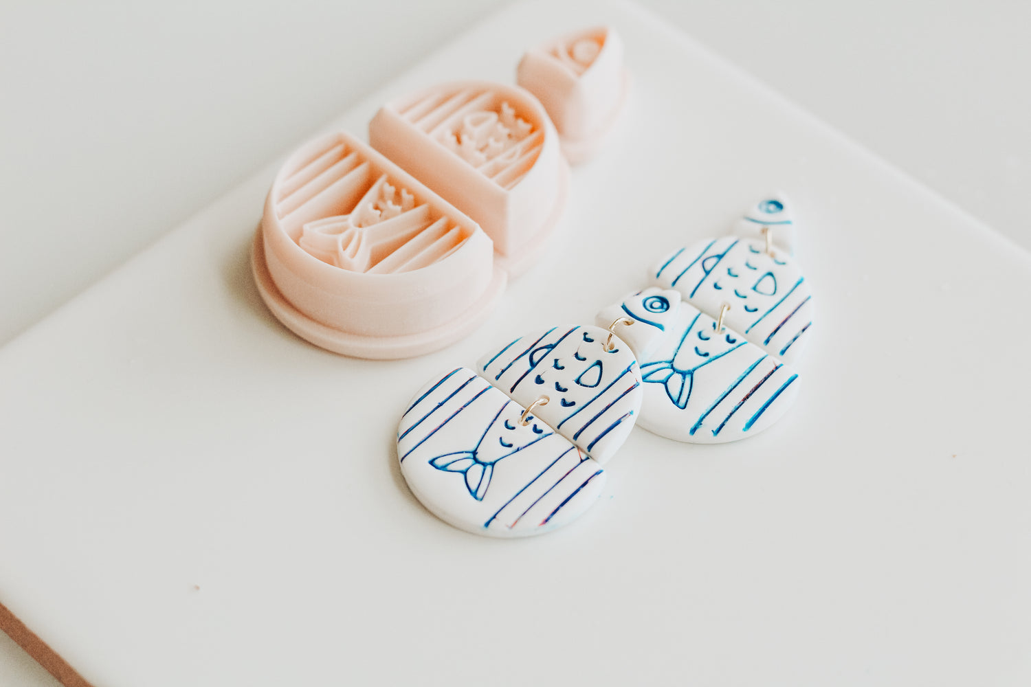 Kaia 3 Piece Fish Clay Cutter Set