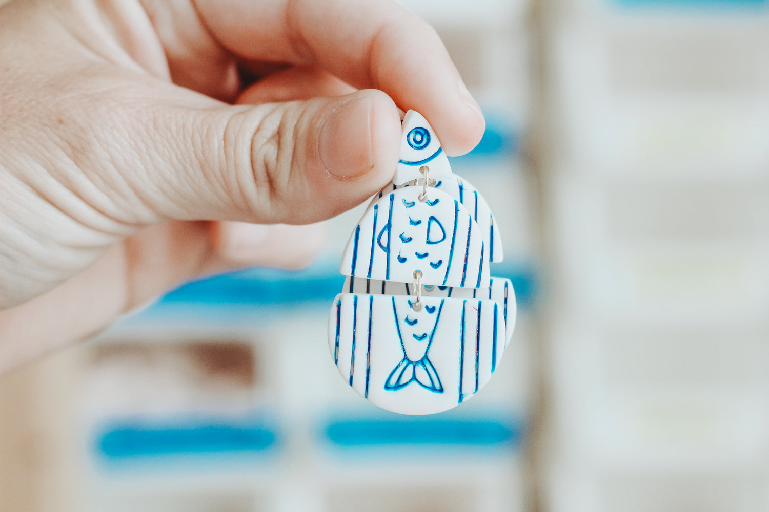 Kaia 3 Piece Fish Clay Cutter Set